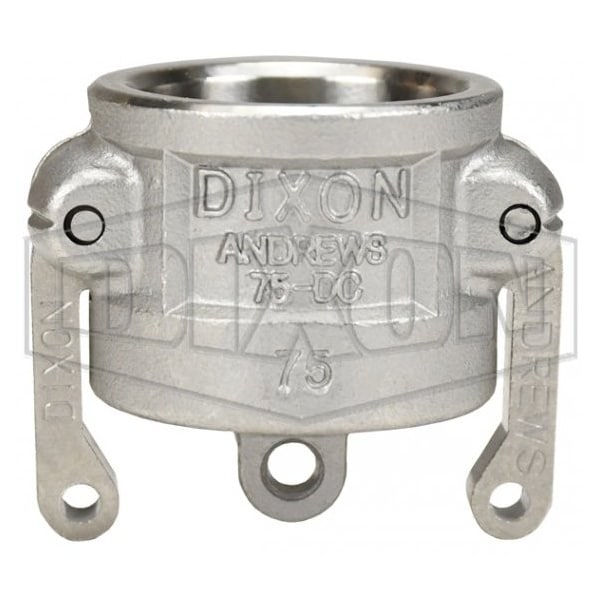 Type DC Cam and Groove Dust Cap, 3/4 in, 316 SS, Domestic